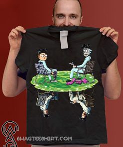 Rick and morty cosplay reflection walter white jesse pinkman breaking bad shirt - Copy (2)