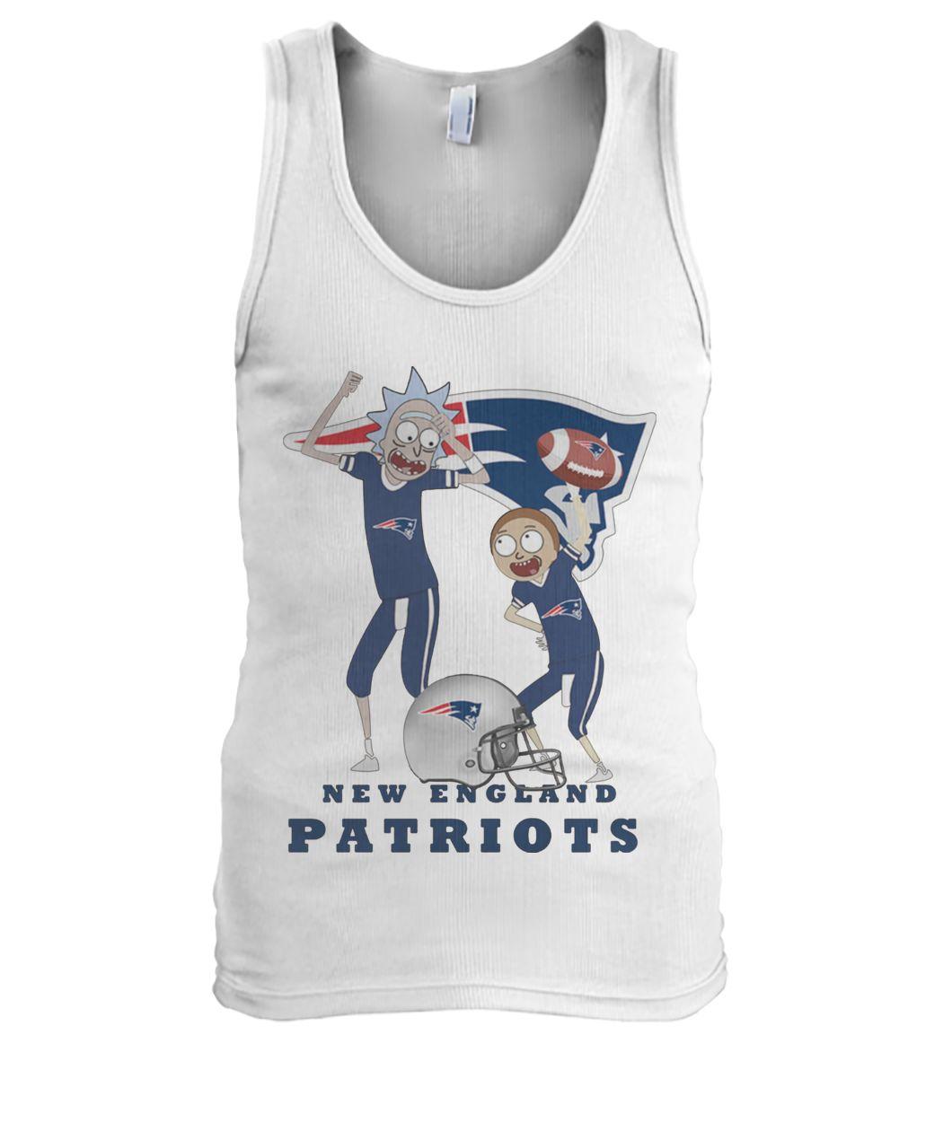Rick and morty new england patriots tank top