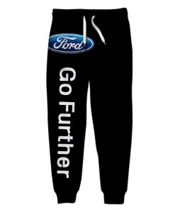 Skull ford car go further all over print long-pant