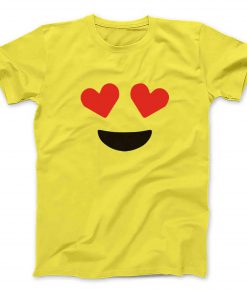 Smiley faces wink heart emoji - size m