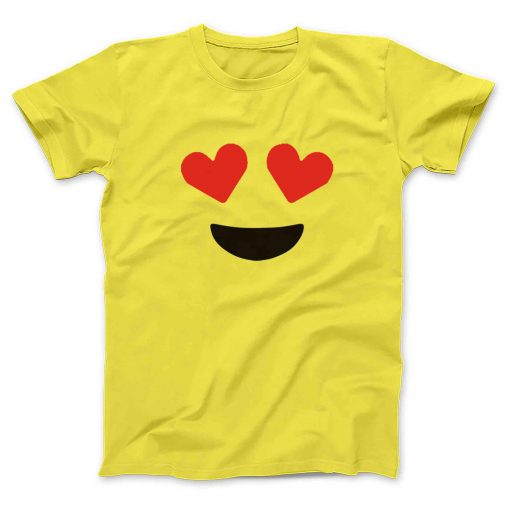 Smiley faces wink heart emoji - size m