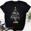 Star wars ships christmas tree shirt