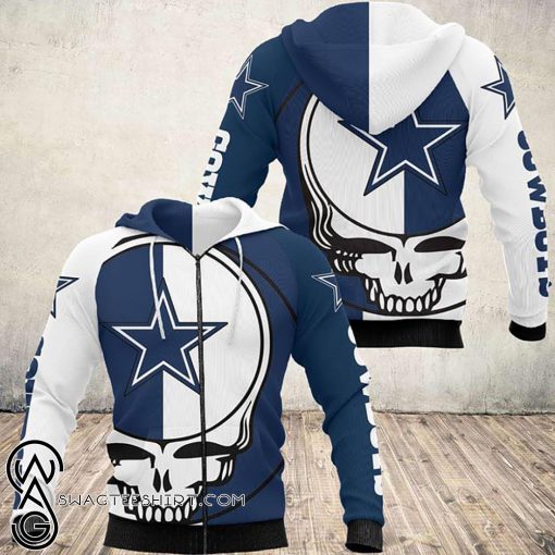 Steal your face grateful dead dallas cowboys all over print hoodie