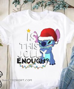 Stitch is this jolly enough christmas shirt