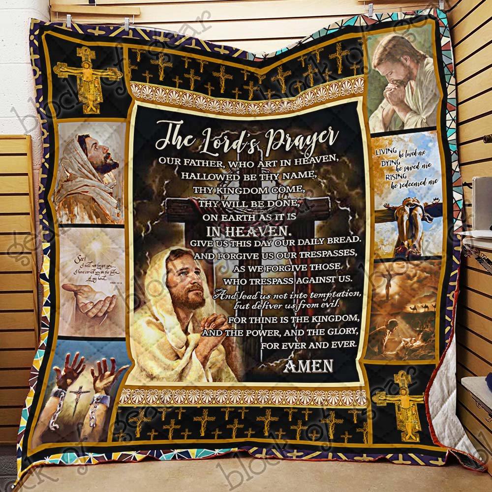 The Lord’s prayer quilt - twin