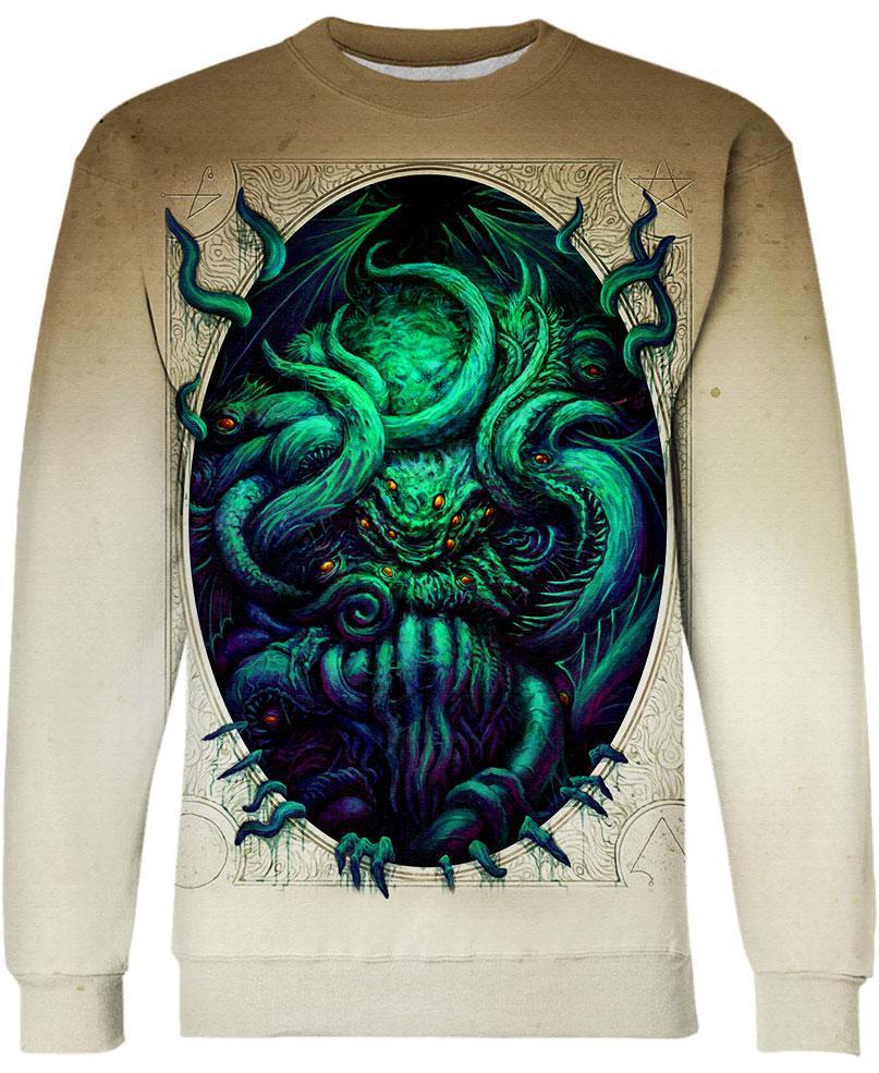 cure Quilt Prelude The call of cthulhu 3d hoodie
