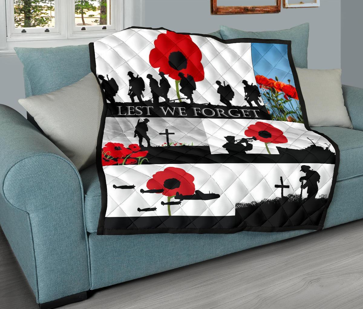 The canadian veterans lest we forget quilt 3