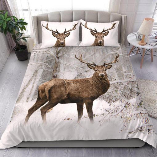 The deer snow bedding set - single