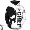 The punisher chef all over print hoodie