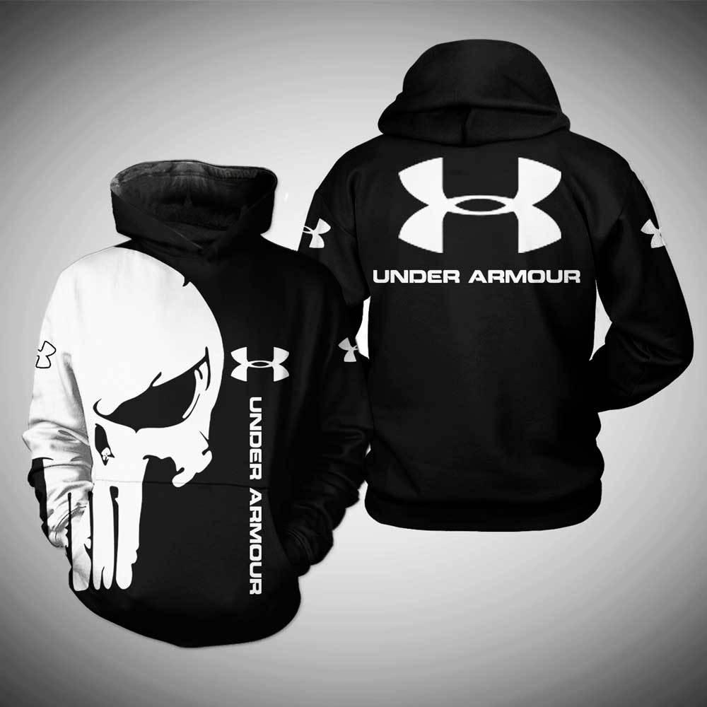 The punisher under armour 3d hoodie - 1