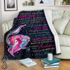 To my daughter never forget that I love you mermaid blanket