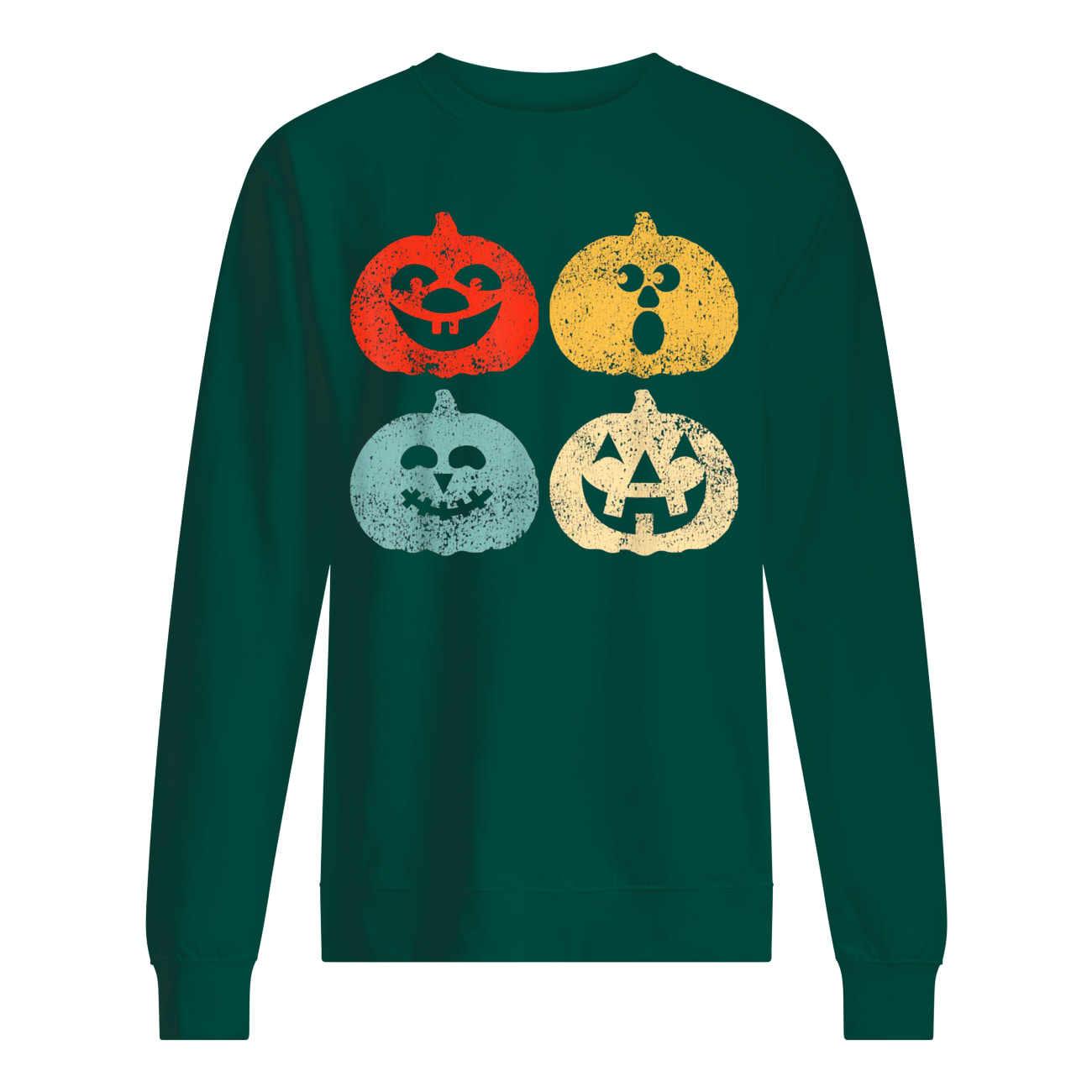 Vintage pumpkin halloween sweatshirt