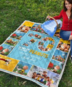 70 years of peanuts charles m schulz quilt 2