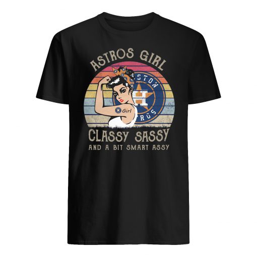 Astros girl classy sassy and a bit smart assy houston astros mens shirt