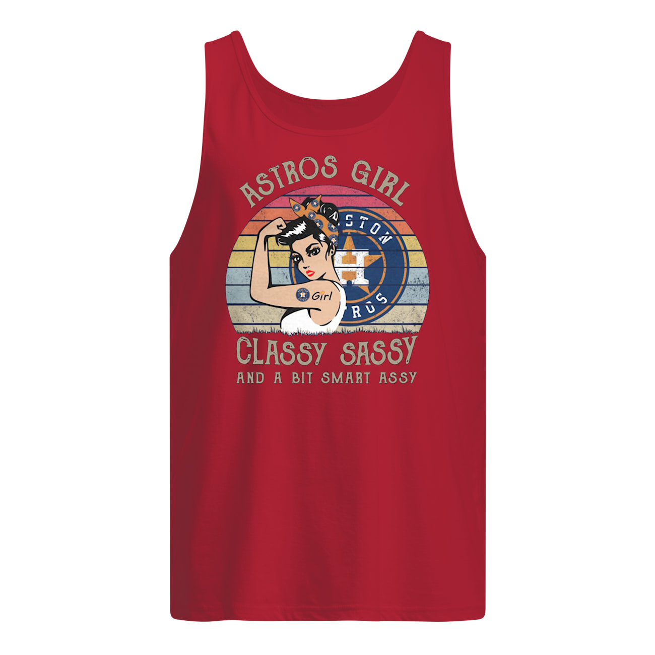 Astros girl classy sassy and a bit smart assy houston astros tank top