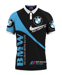 BMW just drift it nike all over print polo