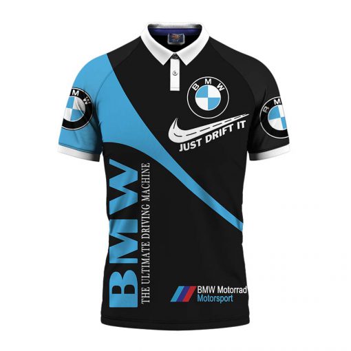 BMW just drift it nike all over print polo