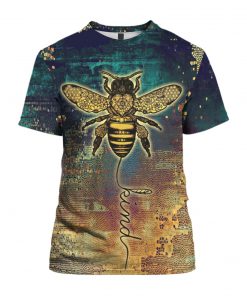 Bee kind all over print tshirt