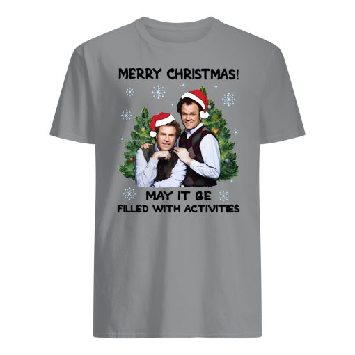 Boats and hoes merry christmas may it be filled with activities mens shirt