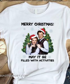 Boats and hoes merry christmas may it be filled with activities shirt