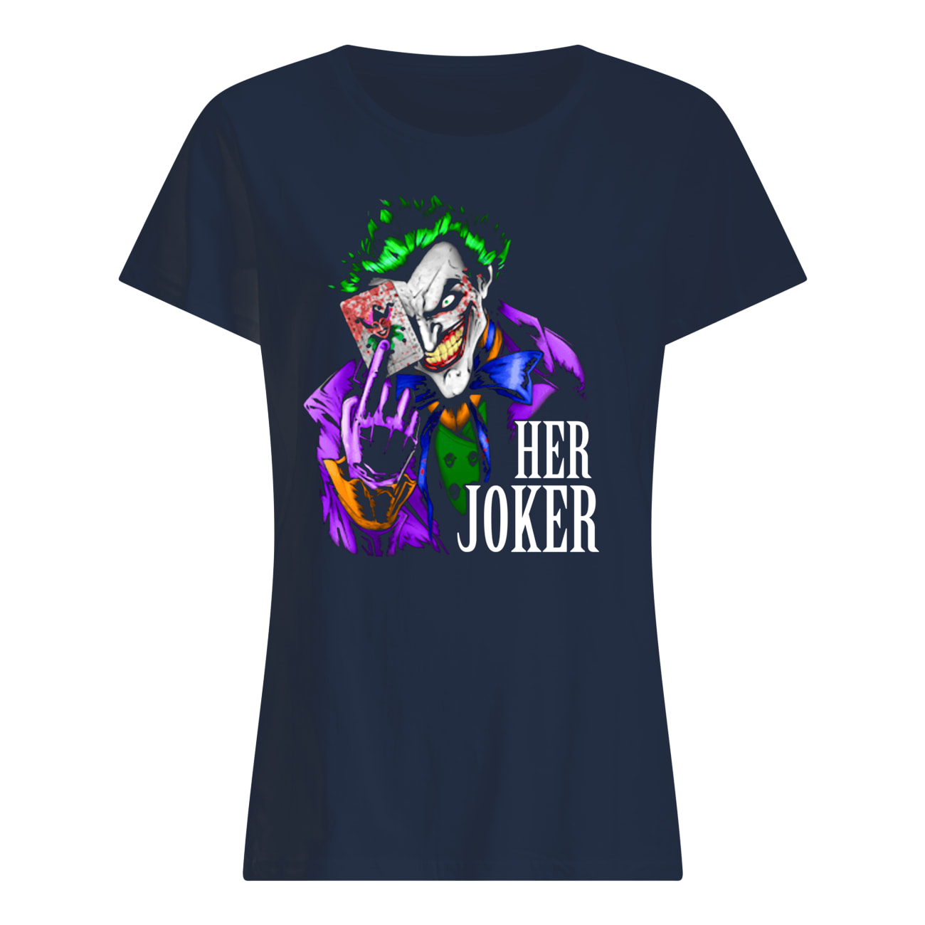 DC comics her joker womens shirt