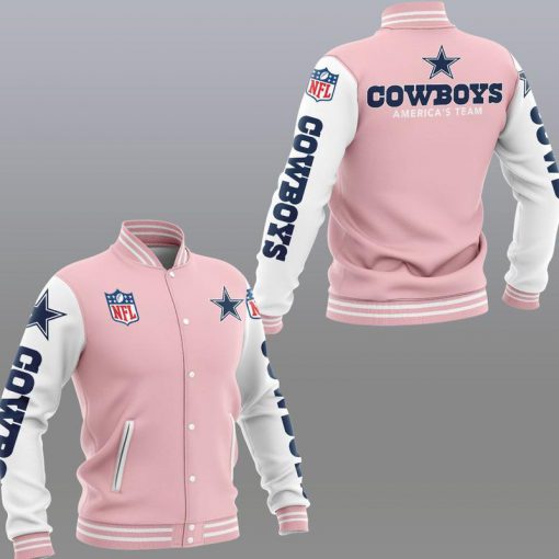 Dallas cowboys america's team 3d jacket - pink
