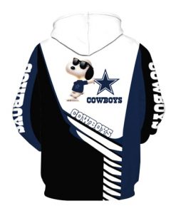 Dallas cowboys snoopy full printing hoodie 2