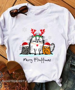 Fluffy cat merry fluffmas shirt