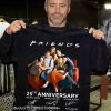 Friends tv show 25th anniversary signatures thank you for the memories shirt