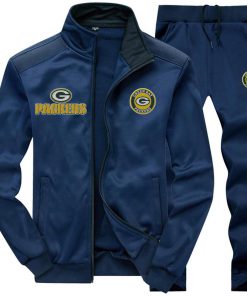 Green bay packers 3d jacket and sweatpants - navy
