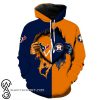 Houston astros and houston texans all over print hoodie