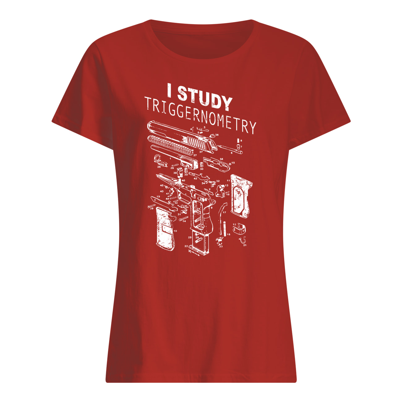 I study triggernometry womens shirt