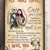 Jack and sally i love you forever and always poster