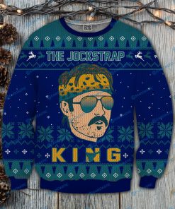 Jacksonville jaguars gardner minshew the jockstrap king ugly christmas sweatshirt 2