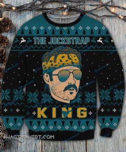 Jacksonville jaguars gardner minshew the jockstrap king ugly christmas sweatshirt