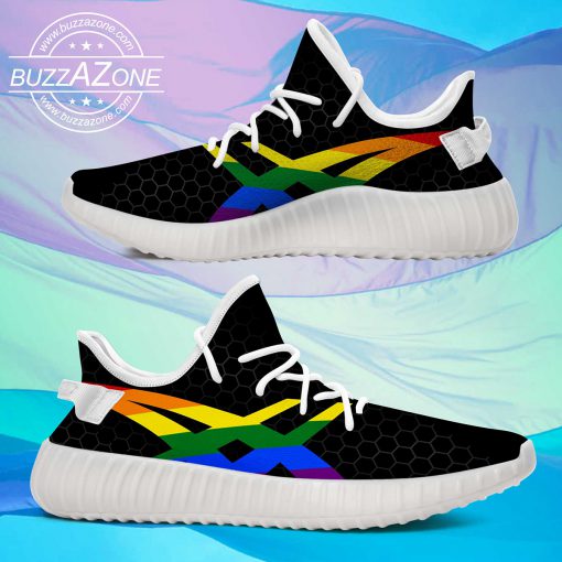 LGBT yeezy shoes 3