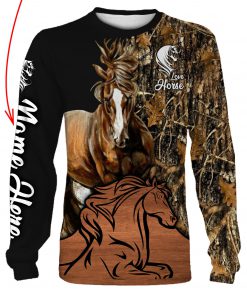 Love horse personalized full printing sweatshirt