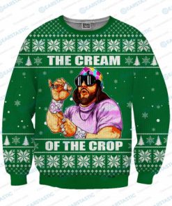 Macho man randy savage the cream of the crop ugly christmas sweater 2