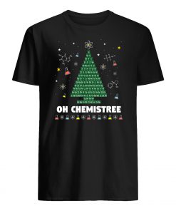 Oh chemistree christmas tree mens shirt