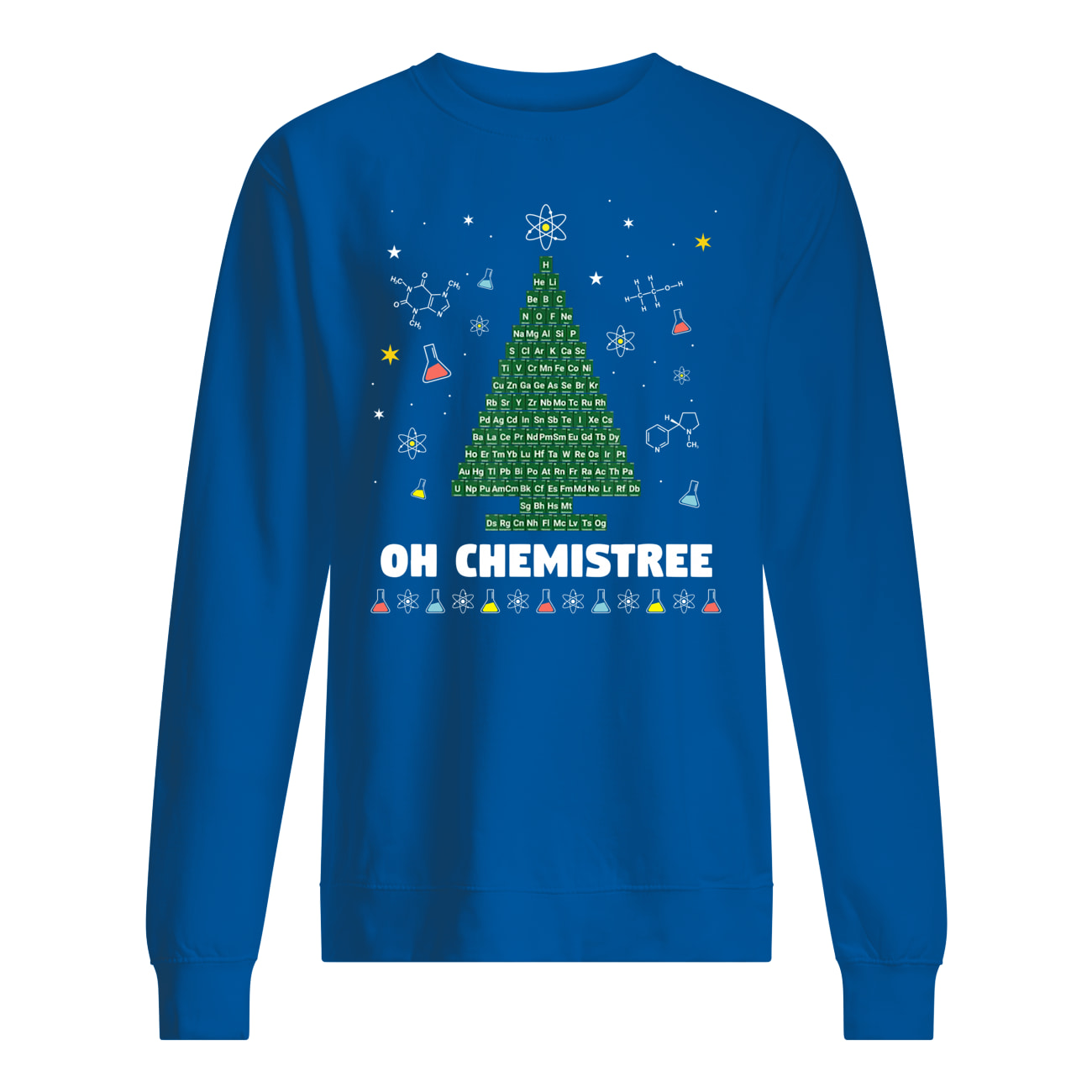 Oh chemistree christmas tree sweatshirt