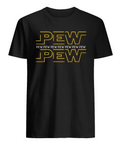 Pew pew pew star wars mens shirt