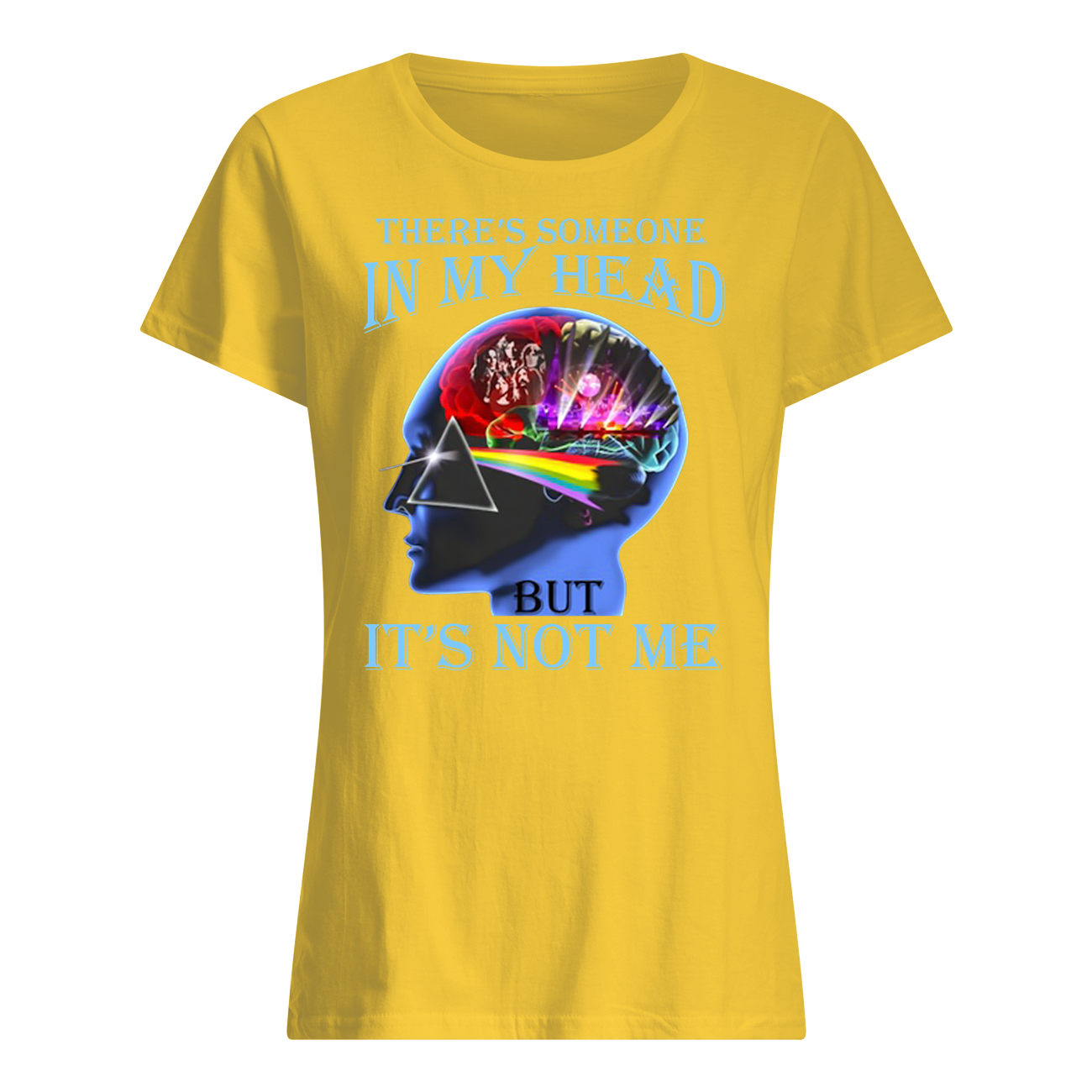 Pink floyd there's someone in my head but it's not me womens shirt