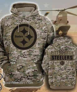 pittsburgh steelers military hoodie