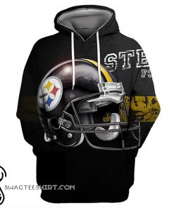 Pittsburgh steelers full printing hoodie