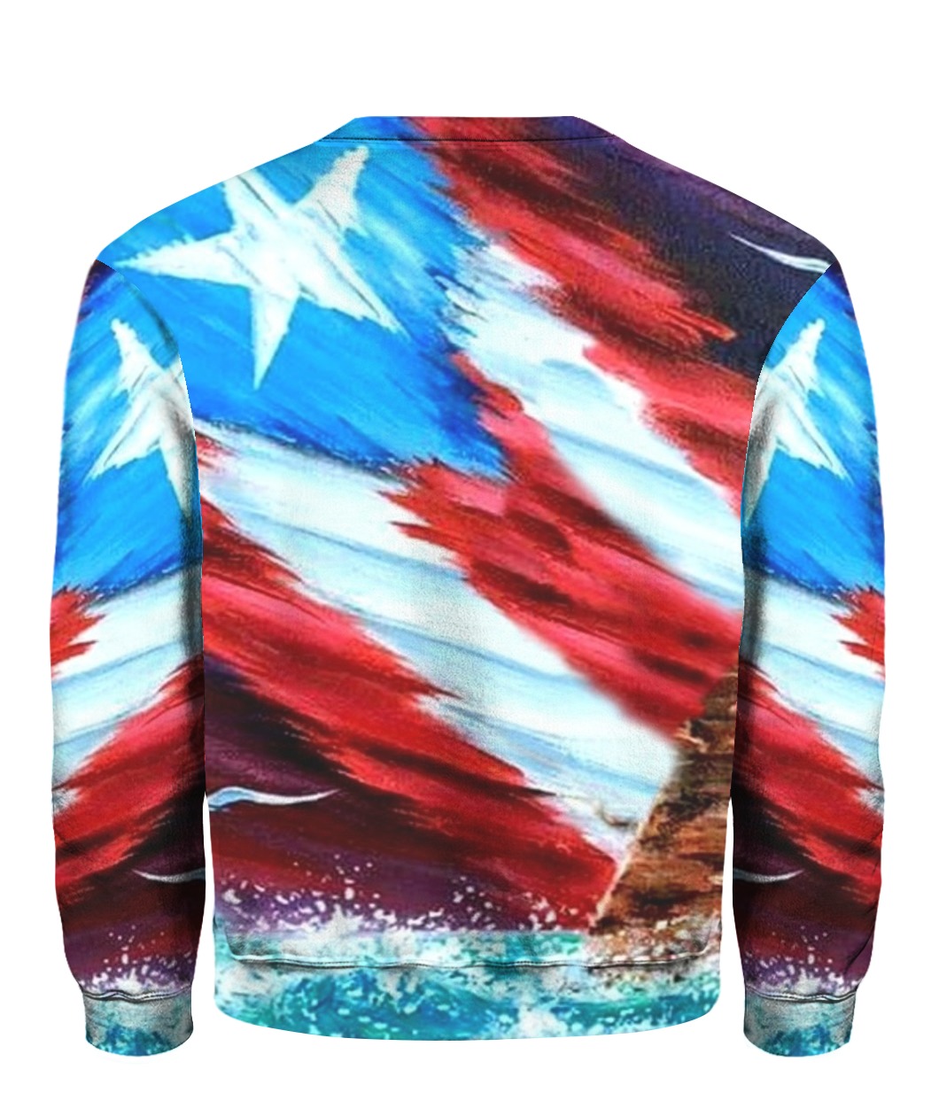 Puerto rico symbols full printing sweatshirt 1