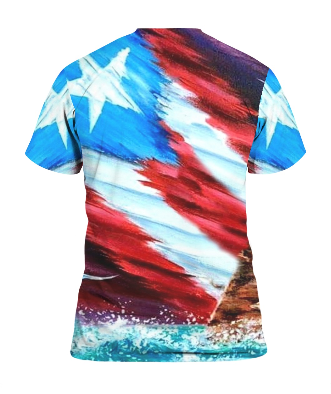 Puerto rico symbols full printing tshirt 1