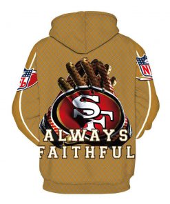 San francisco 49ers full printing hoodie 2