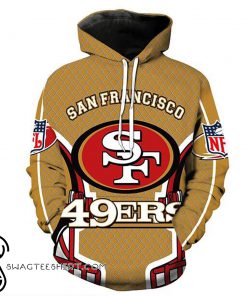 San francisco 49ers full printing hoodie