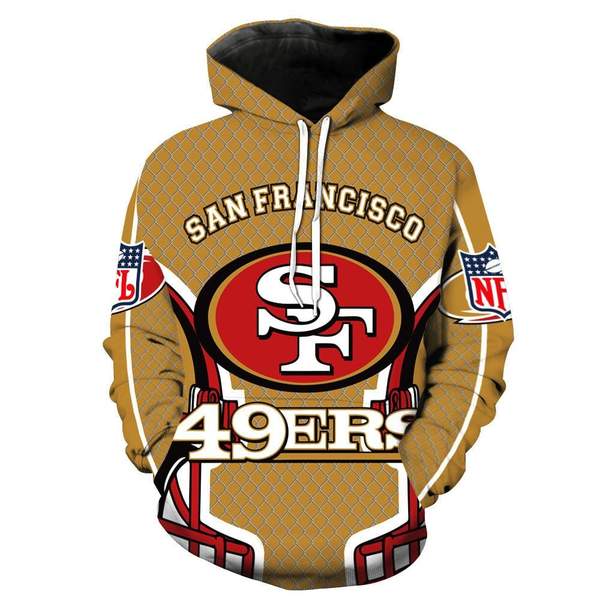 San francisco 49ers full printing hoodie 3