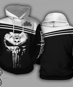 Skull five finger death punch all over print hoodie